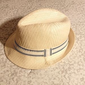 H&M men's medium fedora white hat